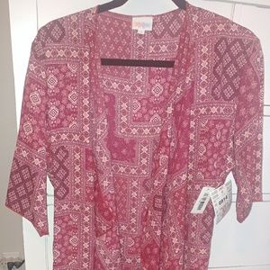 LuLaRoe Shirley size Small